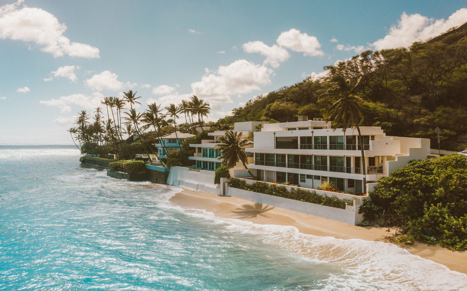 Luxury beach resort — corporate wellness retreat